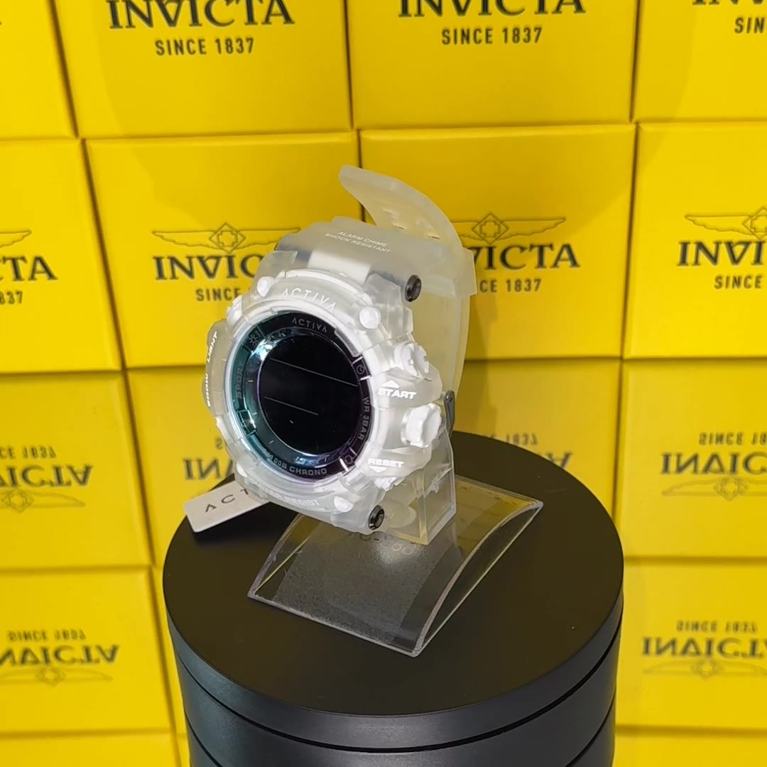 Invicta Activa Summit X Unisex Digital Watch - 50mm, White (Mod