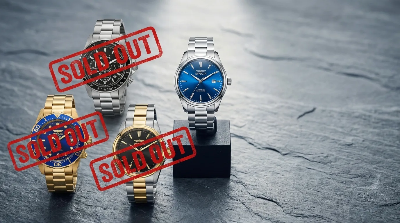 Why Our Invicta Watches Sell Out: The Art of the Perfect Hunt