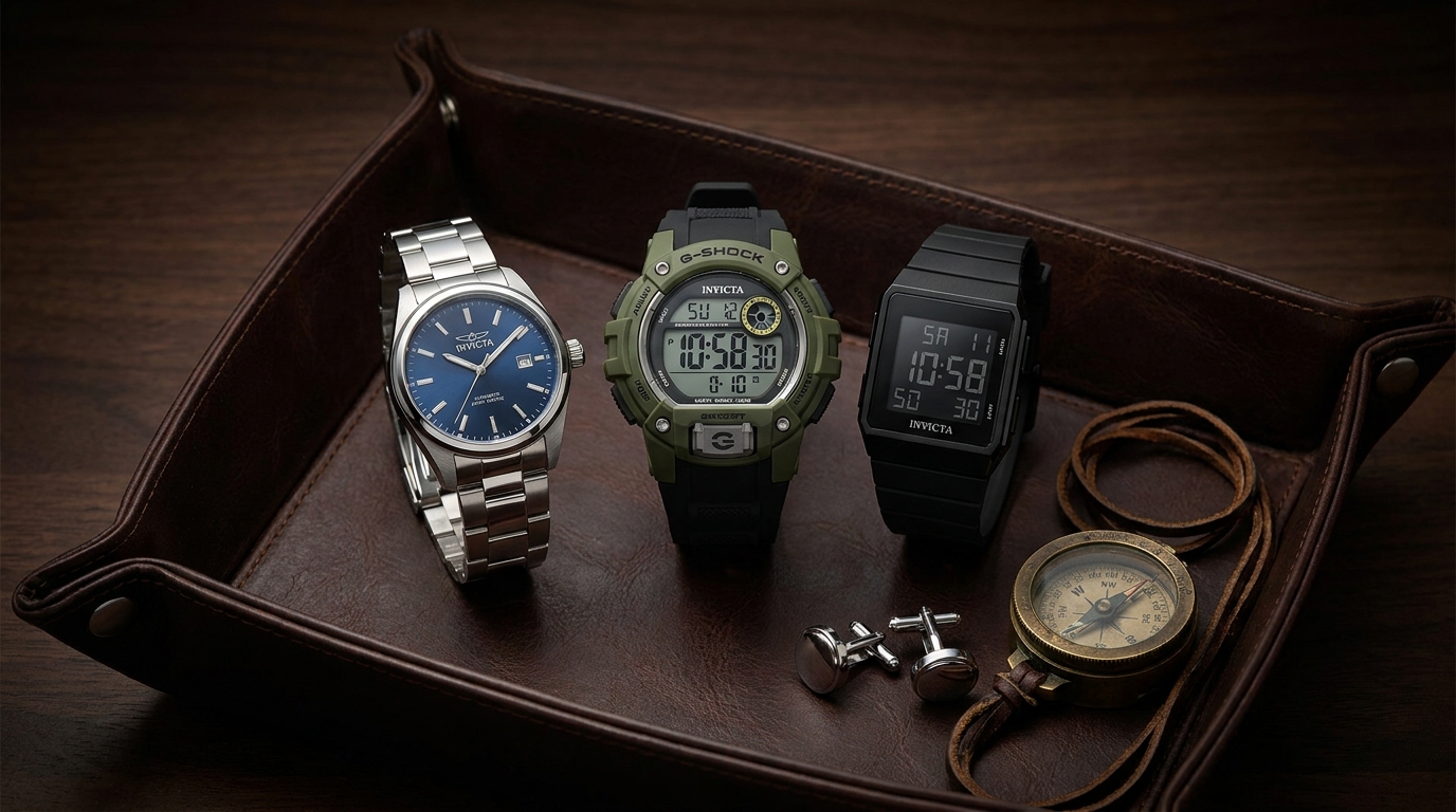 Build a Watch Collection: 3 Essential Invictas For Under $200