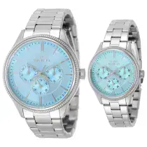 Invicta Specialty Women's & Men's Watch Tiffany Blue His & Hers Combo Set