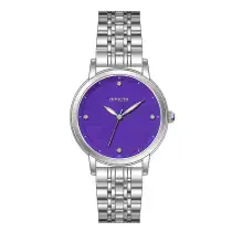 Invicta Wildflower Tigerlily Women's Watch - 34mm Stainless Steel - Purple Dial