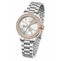 Invicta Wildflower Women's Watch - Silver Dial - Rose Gold Bezel - 30mm - Stainless Steel