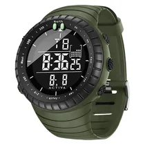 Activa Odyssey X Men's Digital Watch - 53mm - Army Green