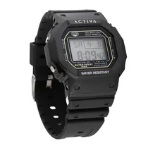 Activa Retro X Invicta Reloj Digital para Hombre - 44.5mm. Negro
