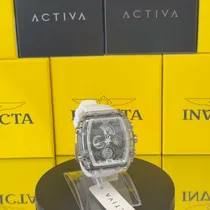 Activa X Invicta Digital Essentials Reloj para Hombre - 45mm, Blanco