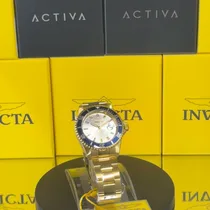 Invicta Pro Diver Para Hombre 40 mm Acero Inoxidable Esfera Dorada y Plateada Cuarzo Pc32