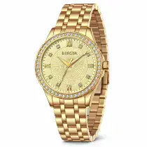 Invicta Wildflower Women's Watch - 33mm - Gold Dial and Bracelet