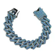 Invicta Elements XL Drip Chain Bracelet, Blue Glacier