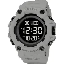 Activa Kadron X Invicta Digital Men's Watch - 53mm, Grey