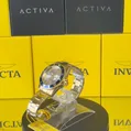 Invicta Pro Diver Men 40 mm Stainless Steel Gold Silver Dial Pc32 Watch - 40mm - View 7